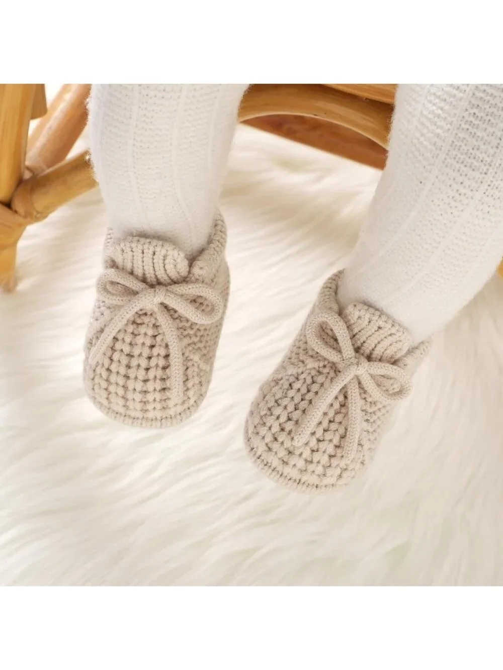 Adorable Newborn Baby Booties | Soft First Shoes for Infants | Cozy & Cute